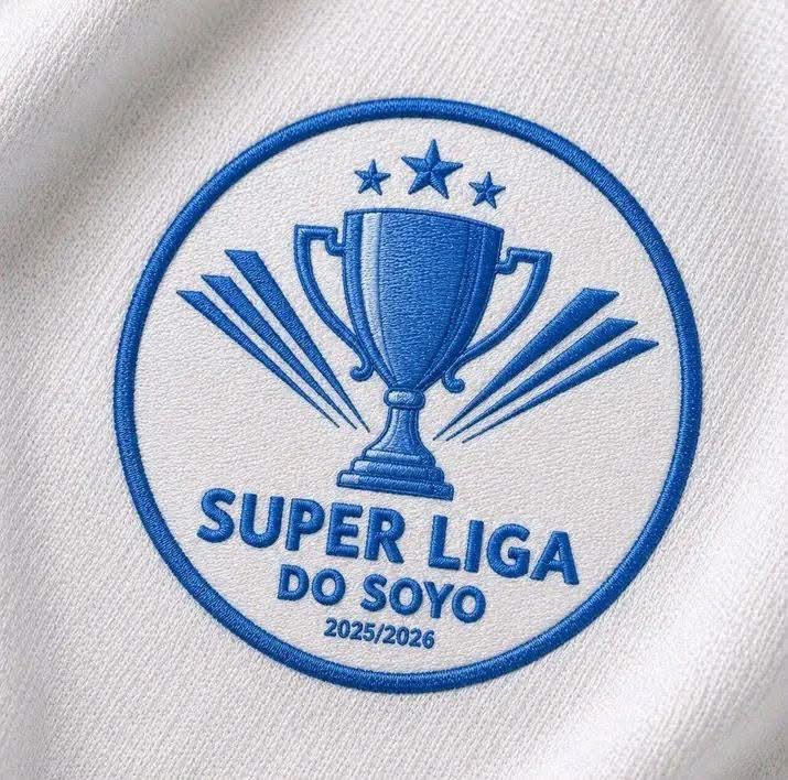 Logotipo bordado Super Liga do Soyo